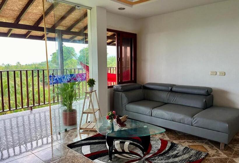 غرفة قياسية رباعية حمام مشترك, Hostal Mirador Tayrona