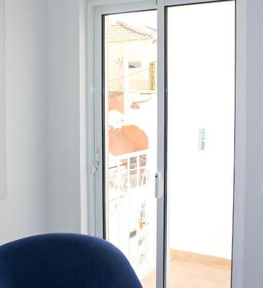 Номер Стандарт Трехместный, Sofeelings, Quarto Mar Piso 2, Baixa De Albufeira