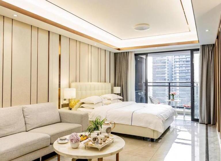 اتاق اجرایی, Shengang Executive Apartment   Baoan International Airport Bihaiwan Subway Station