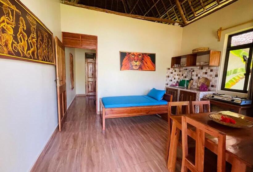 带1个卧室带泳池的公寓, Lulu Bungalows
