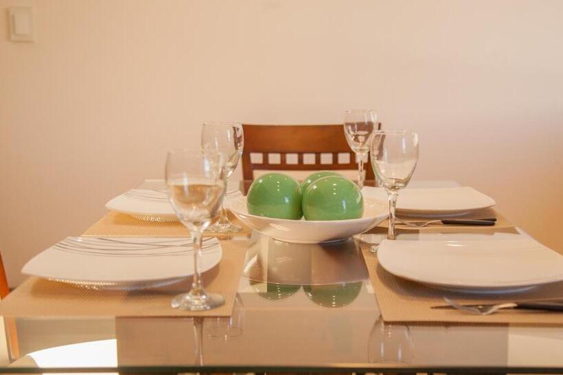 침실 1개 복층 룸, Lake Point Residencias