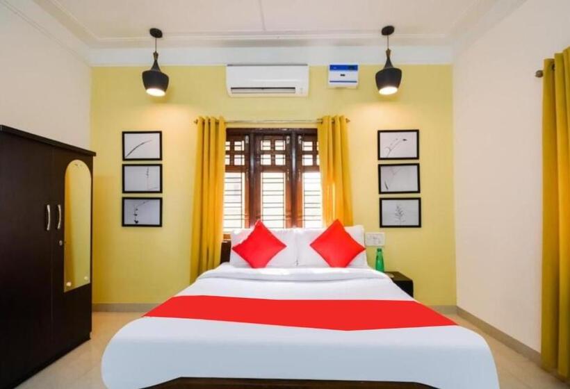 Habitació Deluxe Llit King, Mks Inn Near Care Hospital Bhubaneswar By Morservices