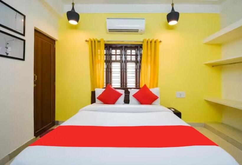 Habitació Estàndard Llit King, Mks Inn Near Care Hospital Bhubaneswar By Morservices