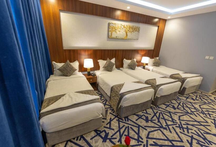 4인용 스탠다드 룸, Romace Hotel فندق رومانس