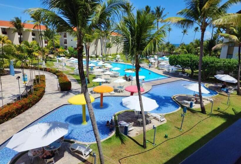 Apartamento 1 Dormitório Vista Piscina, Marulhos Suítes Resort