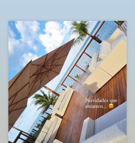 침실 2개 아파트, Polinésia Resort   Luxuoso Beira Mar Muro Alto   Porto De Galinhas   Anunes