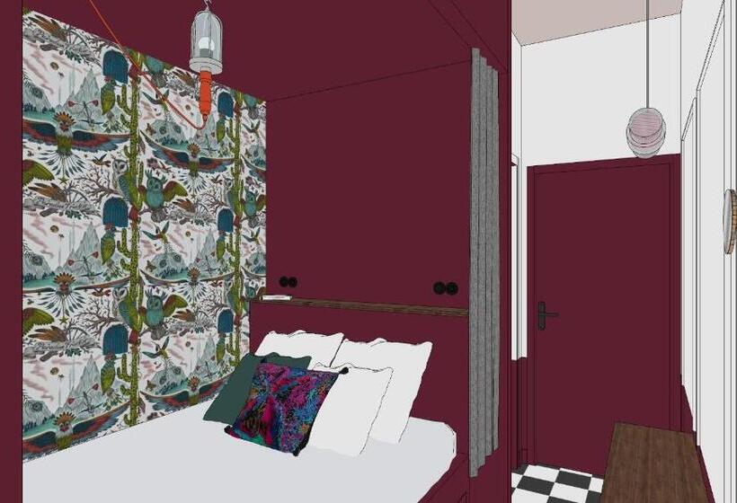 Одноместный Номер Basic, Labe Hôtel Tours Centre Gare