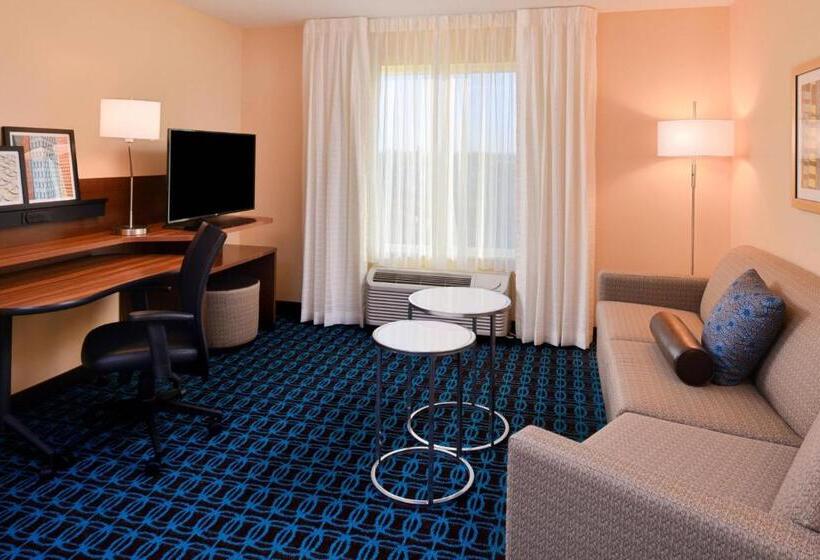 キングサイズベッドのスイートルーム, Fairfield Inn & Suites By Marriott Martinsburg