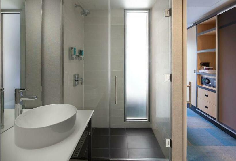 Номер Стандарт 2 Двуспальные Кровати, Aloft Long Island Citymanhattan View