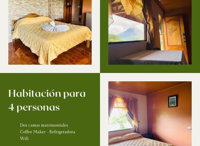 Quarto Quádruplo Estandar, Los Tucanes Lodging