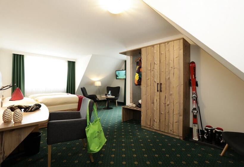 غرفة ديلوكس مزودة بشرفة, Landhotel Albers