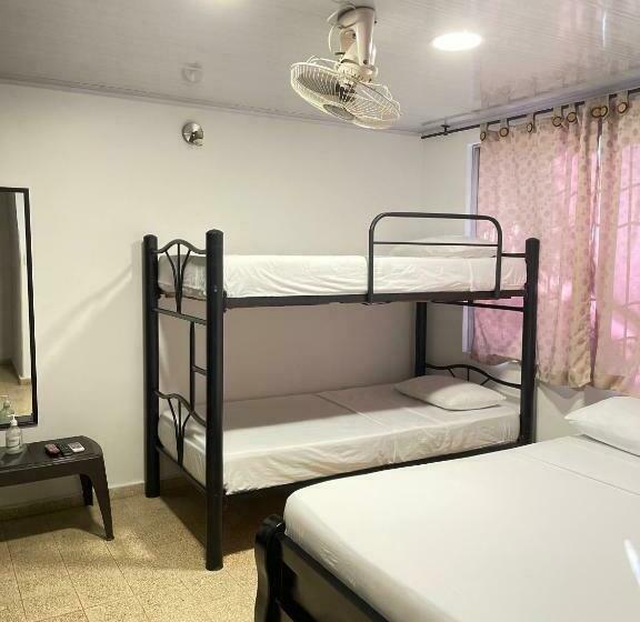 4인용 스탠다드 룸, Boutique Hotel Balop Valledupar