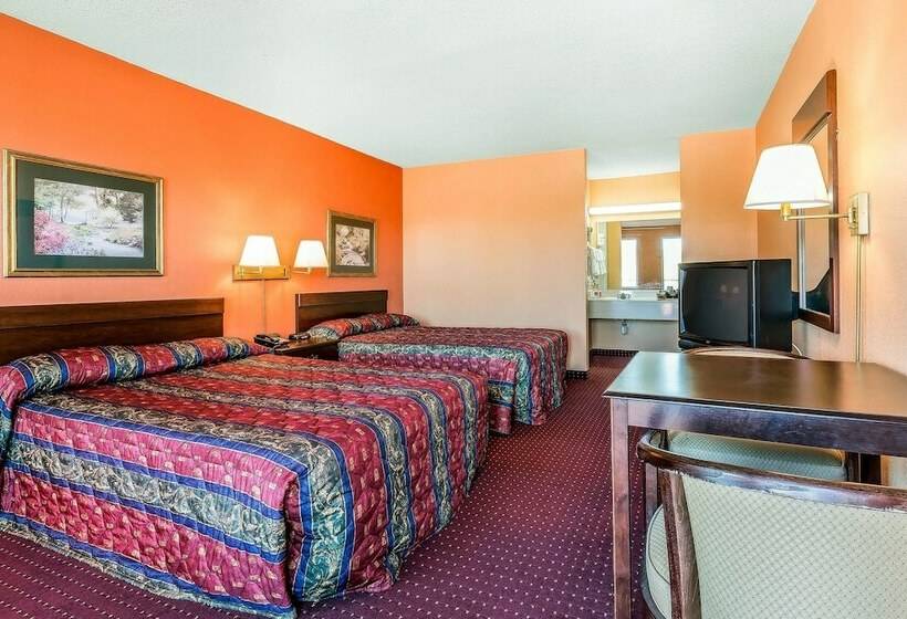 스탠다드 룸 더블 침대 2개, Econo Lodge