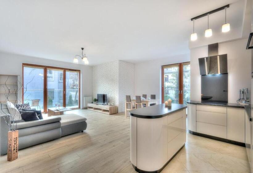 شقة ديلوكس غرفة واحدة, Dom & House   Apartments Sopot Kamienny Potok