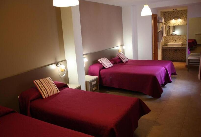 اتاق استاندارد چهار تخته, Hostal La Ribera Del Júcar