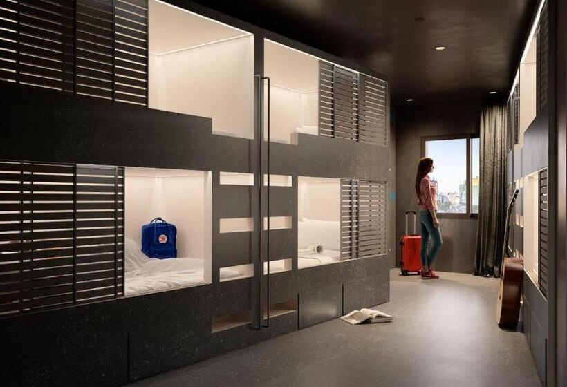 تختخواب در اتاق مشترک, Amistat City Hostel Barcelona