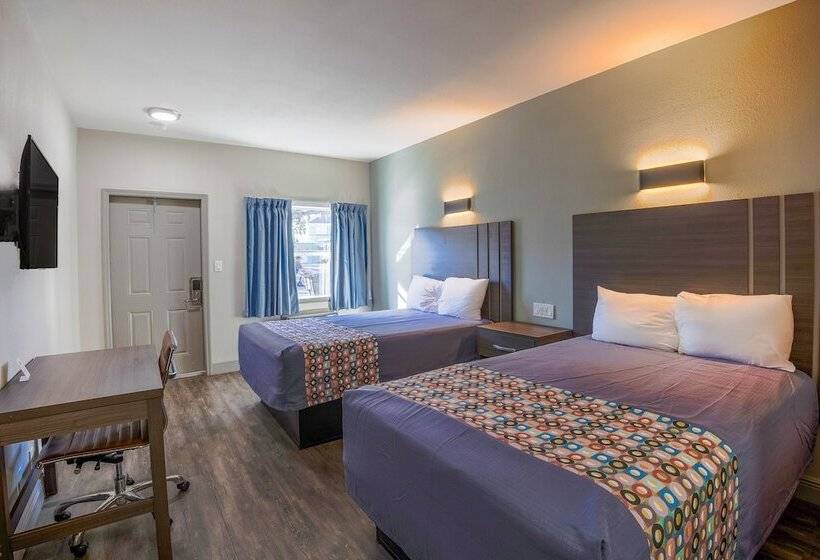 스탠다드 룸 더블 침대 2개, Budget Motel  Titusville