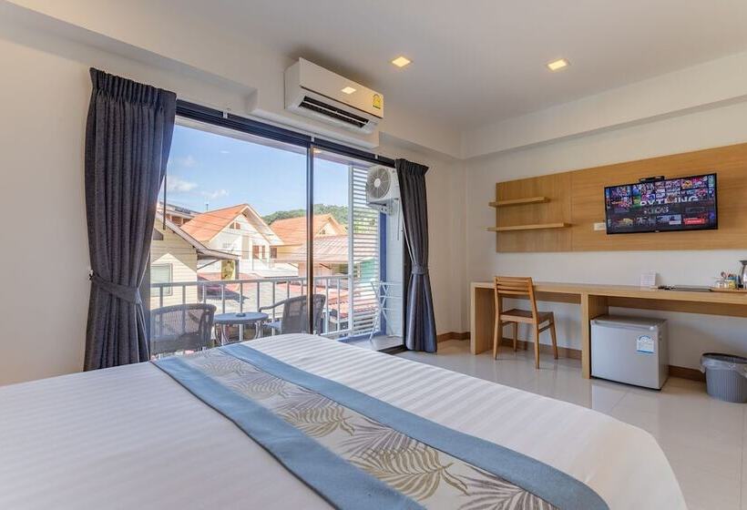 اتاق استاندارد با بالکن, @aonang Guesthouse