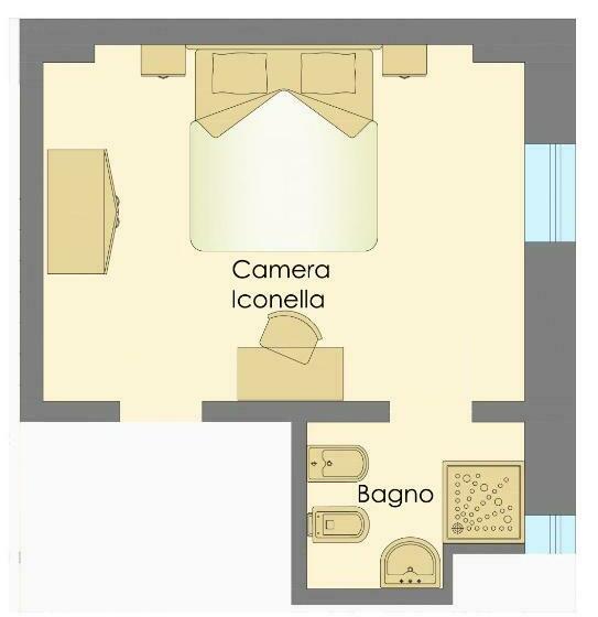 Номер Стандарт, B&b Corte Regina Esther