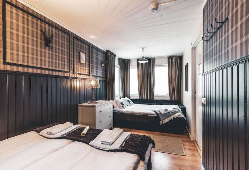 חדר משפחתי חדר אמבטיה משותף, åre Bed & Breakfast