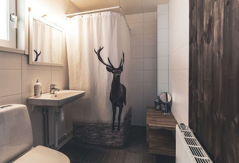 חדר משפחתי חדר אמבטיה משותף, åre Bed & Breakfast