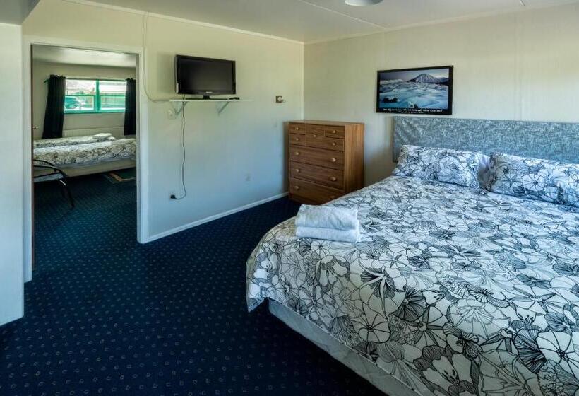 غرفة عائلية, Oasis Motel & Holiday Park Turangi