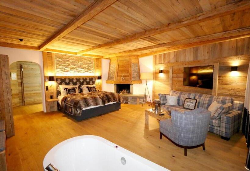 Номер Deluxe с Балконом, Amber Ski In/out Hotel & Spa