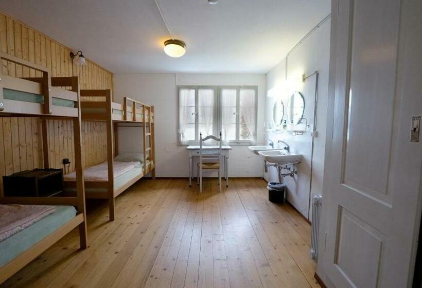 Номер Стандарт Четырехместный Совместный Санузел, Leissigen Youth Hostel