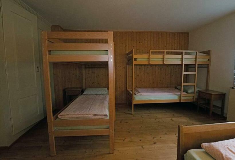 Кровать в Общей Комнате, Leissigen Youth Hostel