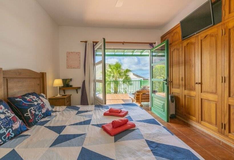 带观景的标准间, Timanfaya Casa Rural