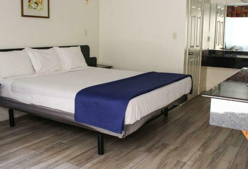 اتاق استاندارد با تخت بزرگ, Motel 6 Glendale Ca Pasadena Burbank Los Angeles