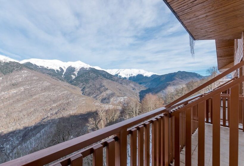 标准间带山景, Green Flow Hotel Rosa Khutor