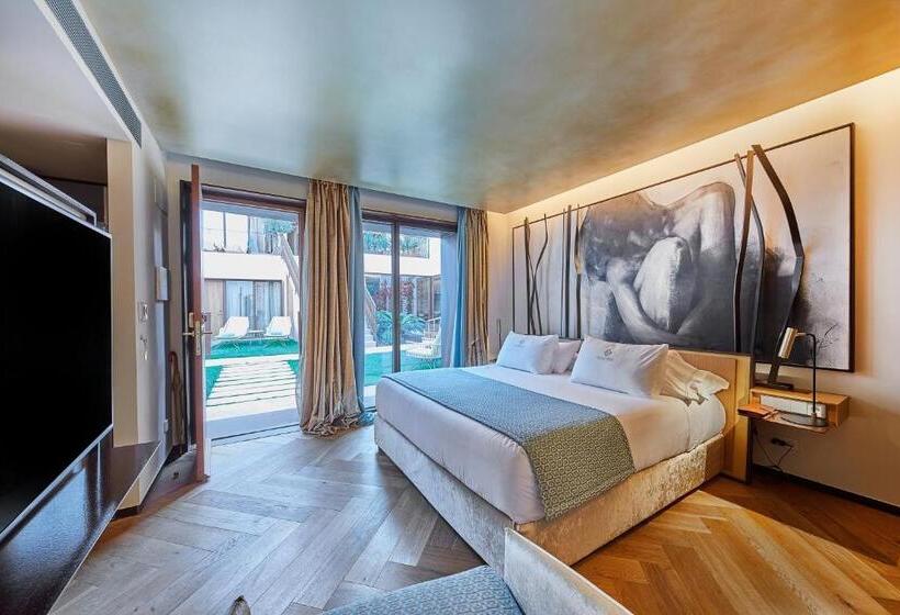 جناح جونيور ديلوكس, Sa Creu Nova Petit Palais Art & Spa