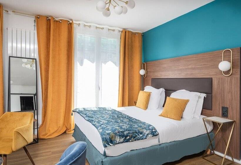 Четырехместный Номер Ejecutiva, The Originals Boutique, Hôtel Le Marignan,le Havre Centre Gare