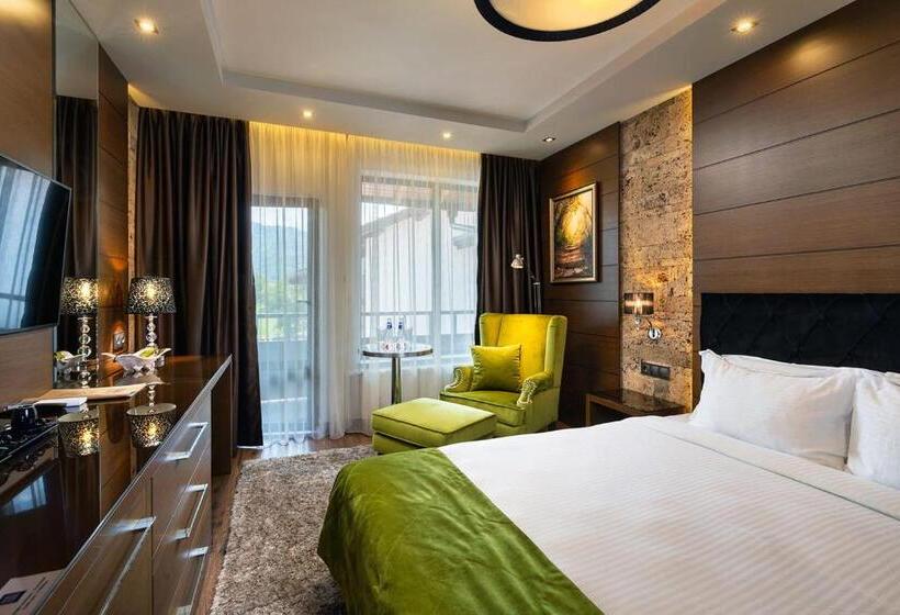 バルコニー付きデラックスルーム, Family Hotel Strannopriemnitza