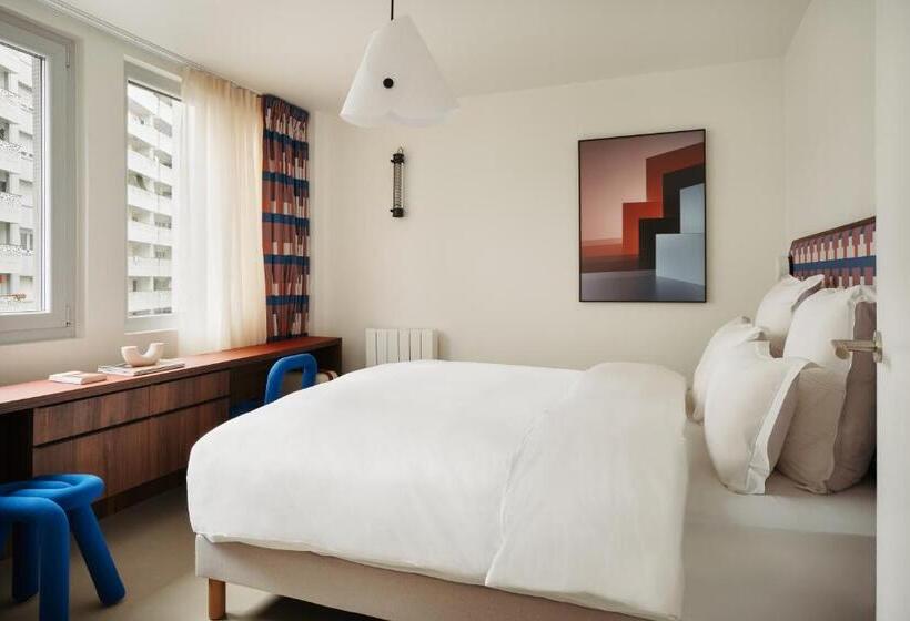 １ベッドルームのデラックスアパートメント, Edgar Suites Montrouge