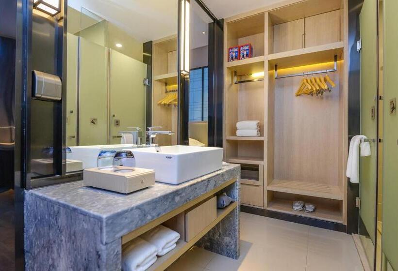 Quarto Deluxe Individual, 宜尚酒店成都宽窄巷子金仙桥店