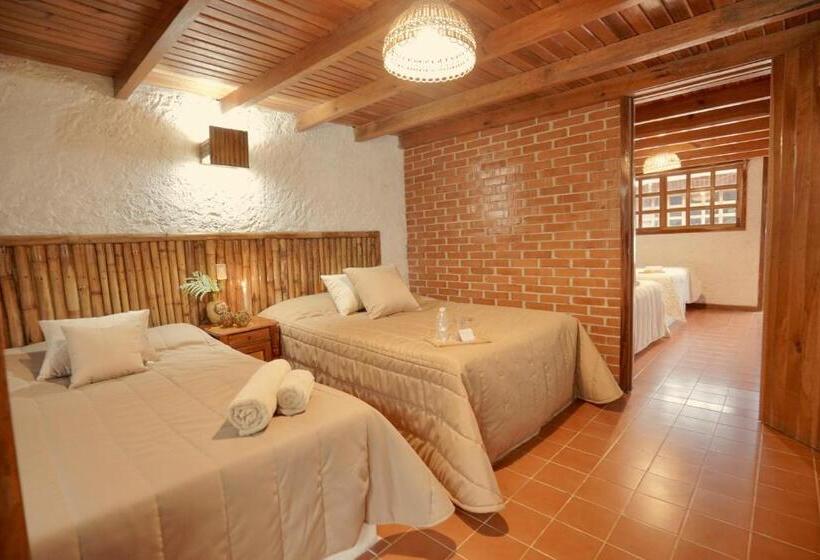 スタンダード４人部屋, Quinta La Concepción, Cuetzalan Puebla