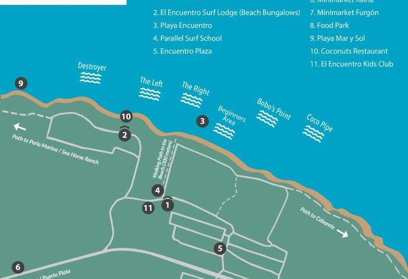 إستوديو سوبيريور, El Encuentro Surf Lodge