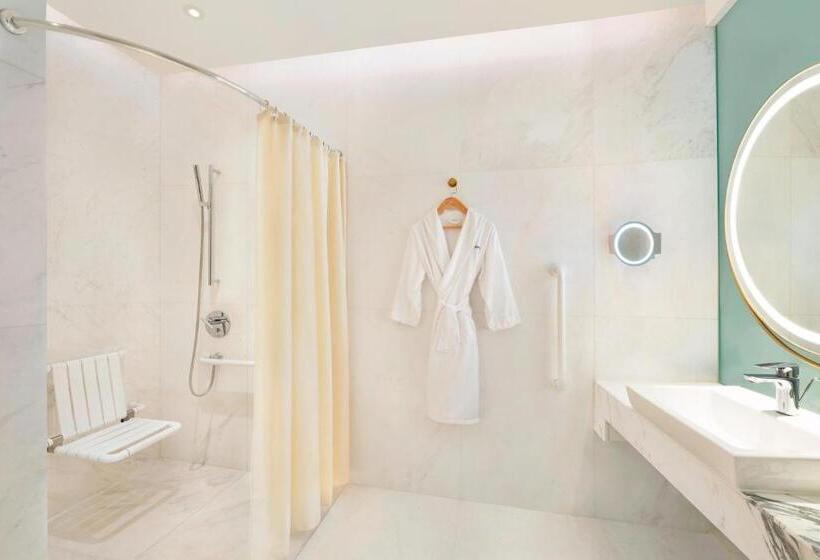 quarto Deluxe Cama King Vista Cidade, Le Meridien Shanghai Hongqiao,minhang