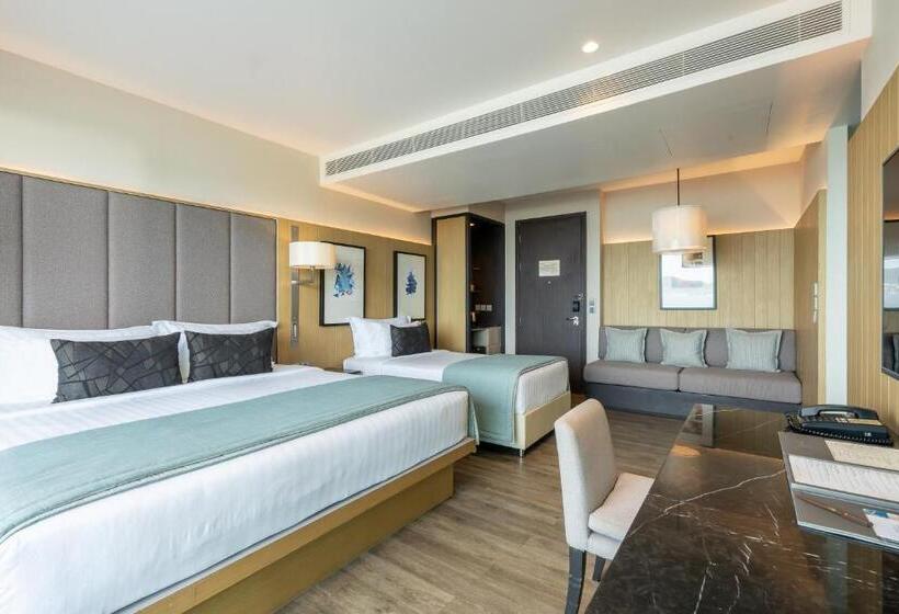 패밀리 룸 바다 전망, My Beach Resort Phuket