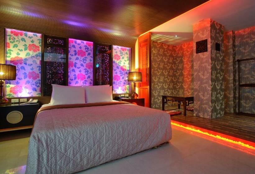 اتاق استاندارد با تخت بزرگ, Zhen 13 Villa Motel