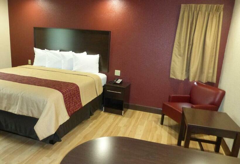 디럭스 룸 킹사이즈 침대, Red Roof Inn Hayward