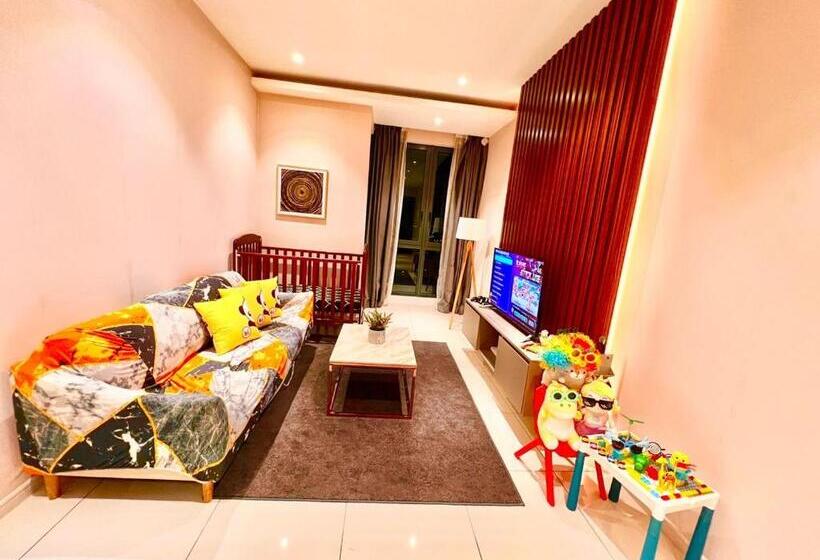 침실 2개 스위트, Legoland 3mins Drive Kuromi Famiy Suite