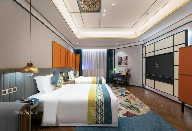 Quarto deluxe, 上海南京东路铂金万澳酒店