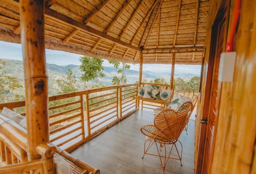 발코니가 있는 4인용 스탠다드 룸, Malabuyoc Resort Cebu