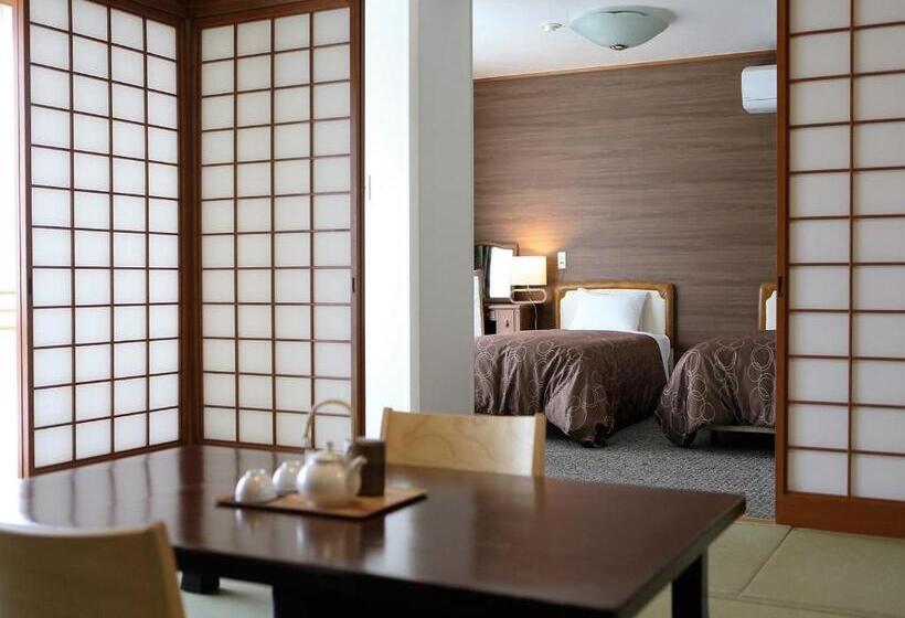 豪华家庭房间, Okutsu Onsen Komeya Club