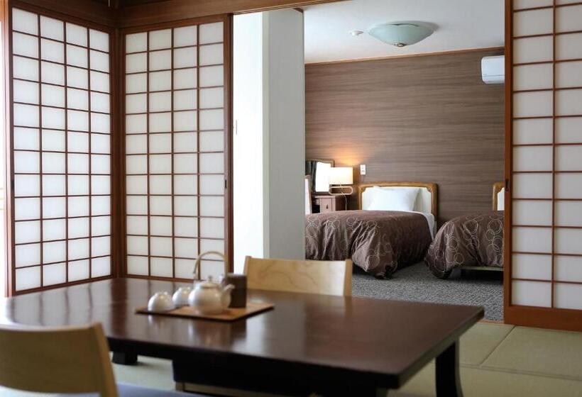 豪华家庭房间, Okutsu Onsen Komeya Club