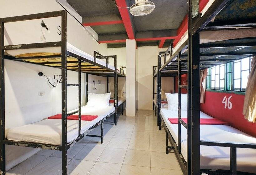 Кровать в Общей Комнате, Vangvieng Rock Backpacker Rooftop Hostel