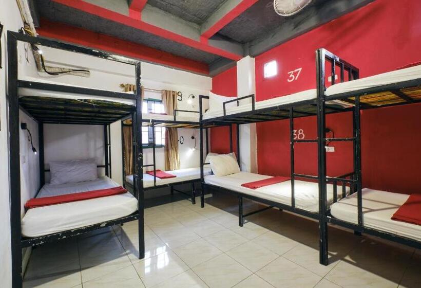 Кровать в Общей Комнате, Vangvieng Rock Backpacker Rooftop Hostel
